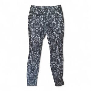 Eddie Bauer Black and Gray Patterned Apparel